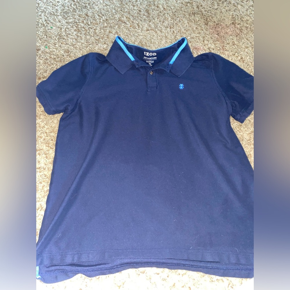 Izod men’s polo shirt navy seize XL